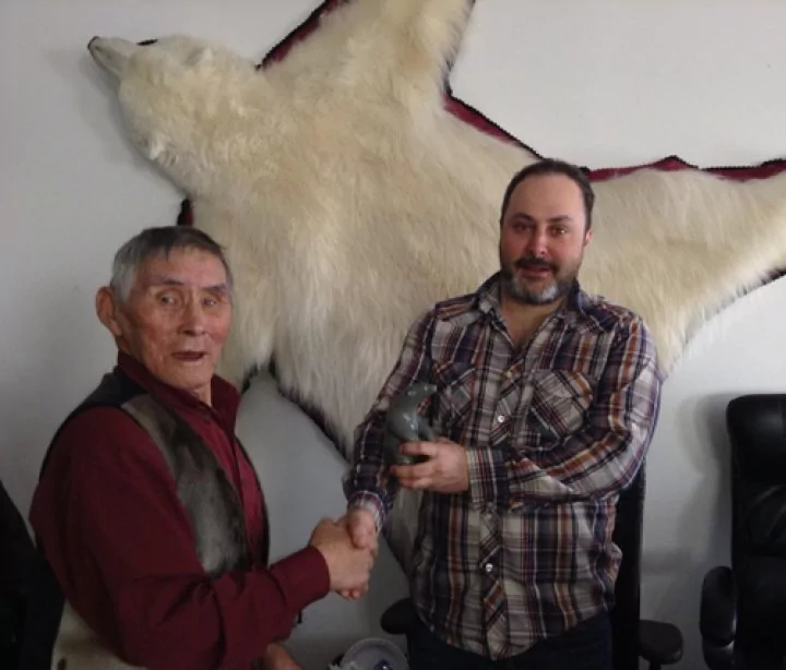 Arctic Eider Society honored by the Municipality of Sanikiluaq